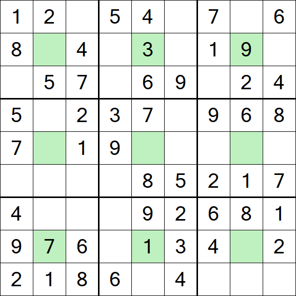 Center Dot Sudoku - Fácil