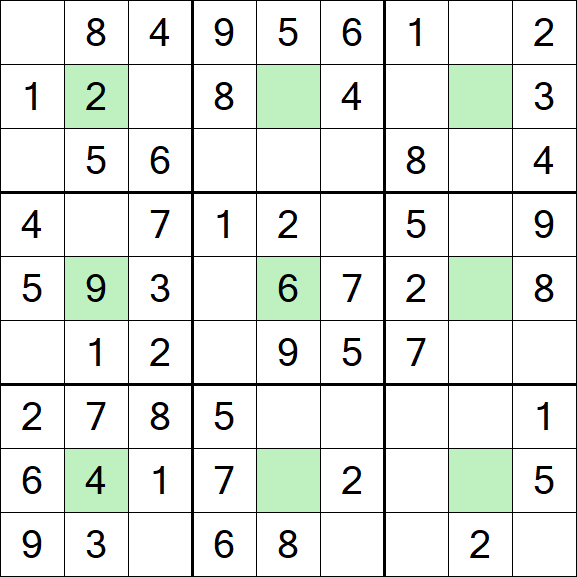 Center Dot Sudoku - Fácil