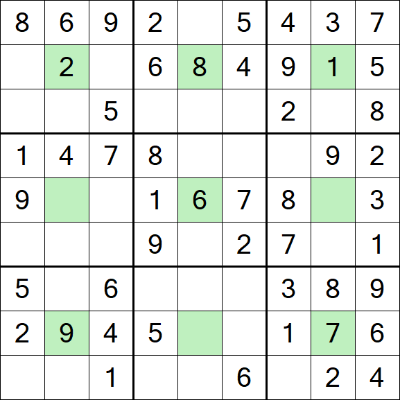 Center Dot Sudoku - Fácil