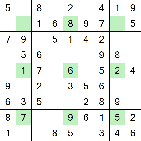 Center Dot Sudoku - Fácil
