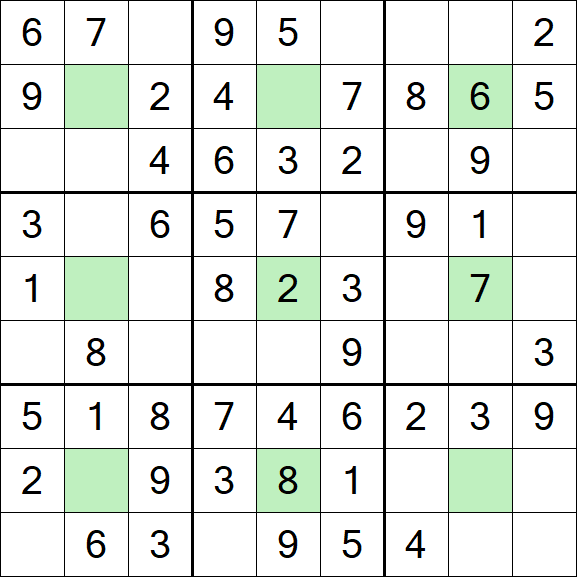 Center Dot Sudoku - Fácil