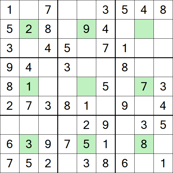 Center Dot Sudoku - Fácil