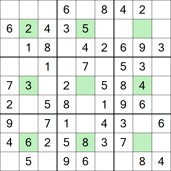 Center Dot Sudoku - Einfach