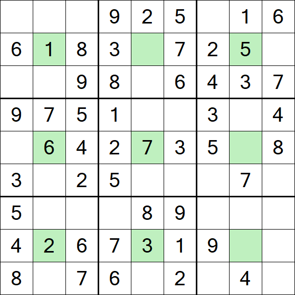 Center Dot Sudoku - Einfach