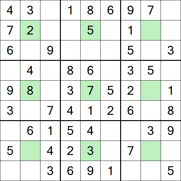 Center Dot Sudoku - Einfach
