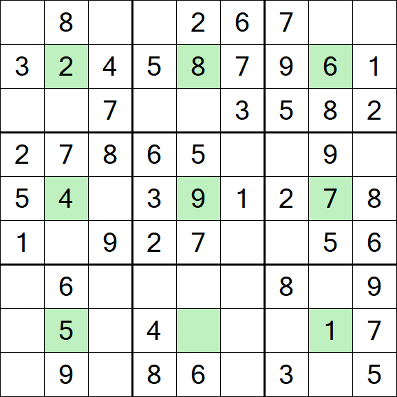 Center Dot Sudoku - Einfach