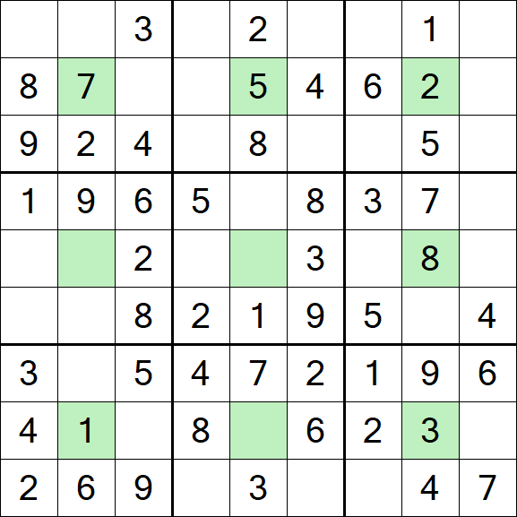 Center Dot Sudoku - Einfach