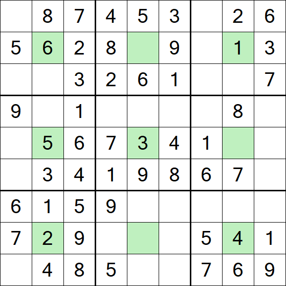 Center Dot Sudoku - Fácil