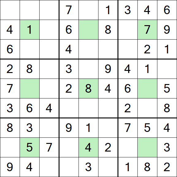 Center Dot Sudoku - Fácil