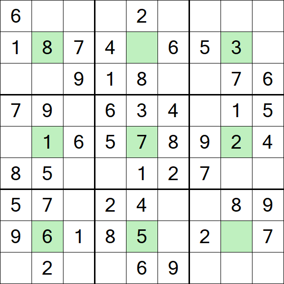 Center Dot Sudoku - Einfach