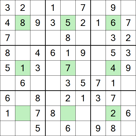 Center Dot Sudoku - Einfach