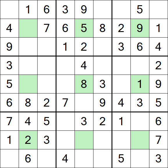 Center Dot Sudoku - Easy