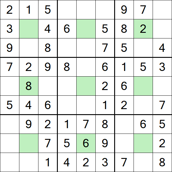 Center Dot Sudoku - Easy