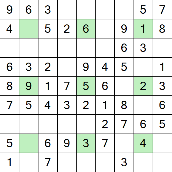 Center Dot Sudoku - Easy