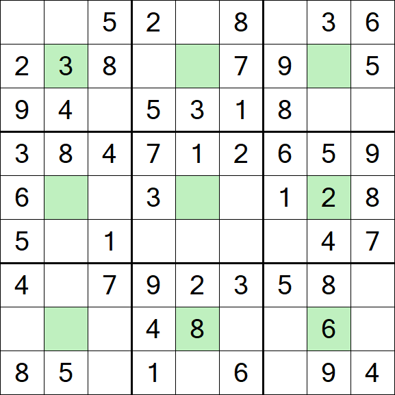 Center Dot Sudoku - Easy