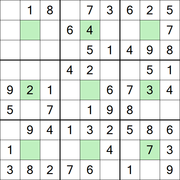Center Dot Sudoku - Fácil