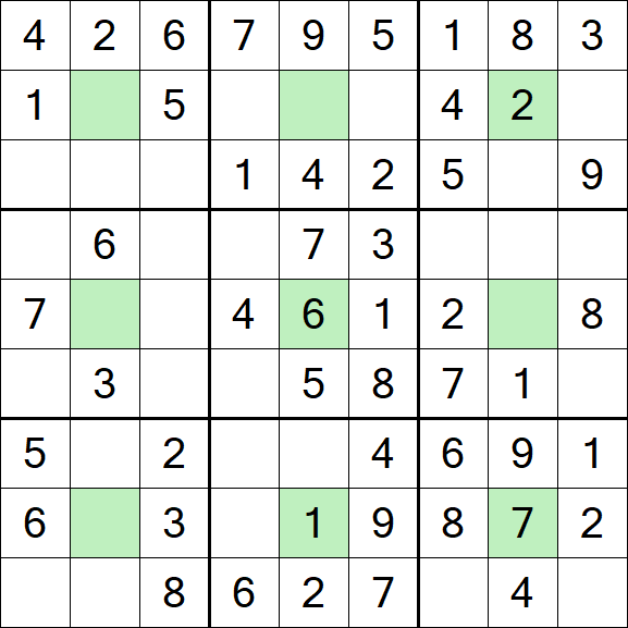 Center Dot Sudoku - Fácil