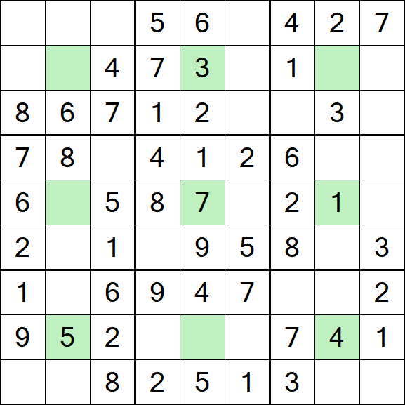Center Dot Sudoku - Fácil