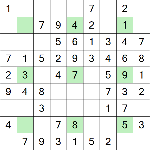 Center Dot Sudoku - Fácil