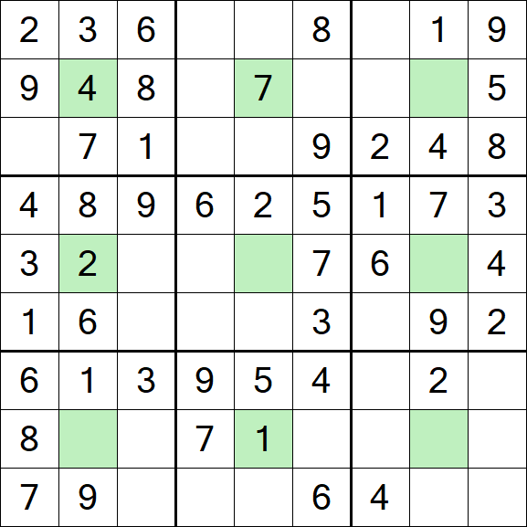 Center Dot Sudoku - Fácil