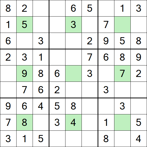 Center Dot Sudoku - Simple