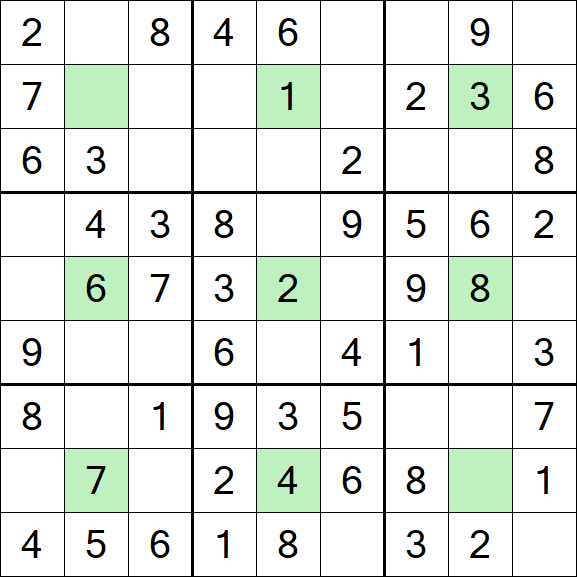 Center Dot Sudoku - Simple