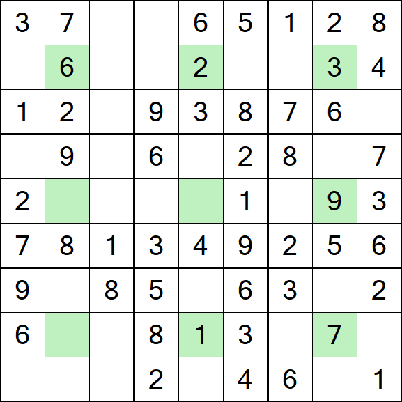 Center Dot Sudoku - Simple