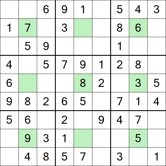 Center Dot Sudoku - Simple