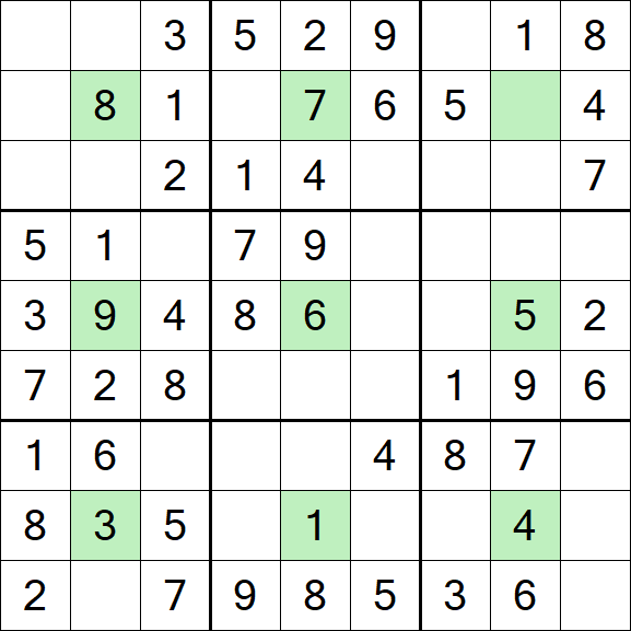 Center Dot Sudoku - Simple
