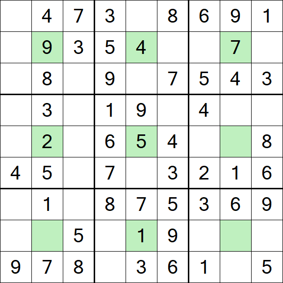 Center Dot Sudoku - Simple