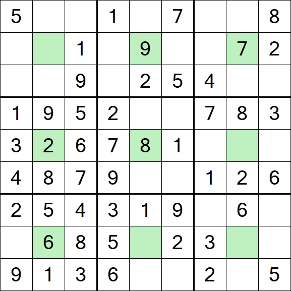 Center Dot Sudoku - Simple