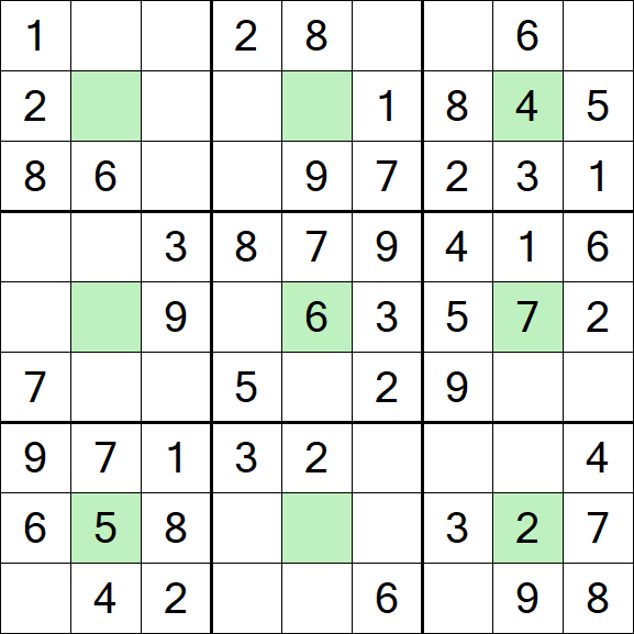 Center Dot Sudoku - Easy