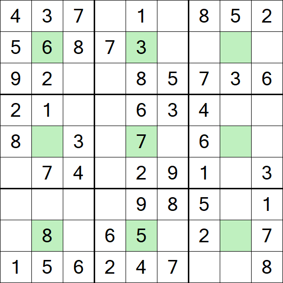 Center Dot Sudoku - Simple
