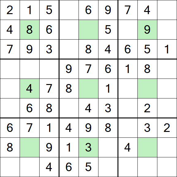 Center Dot Sudoku - Simple