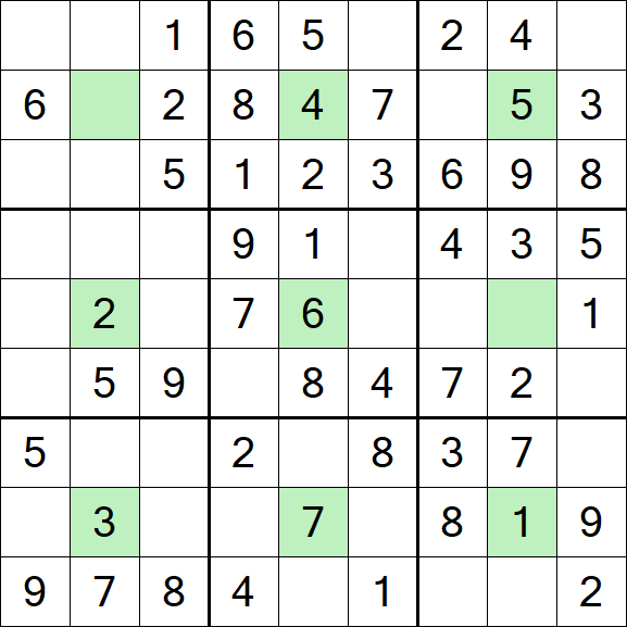 Center Dot Sudoku - Simple