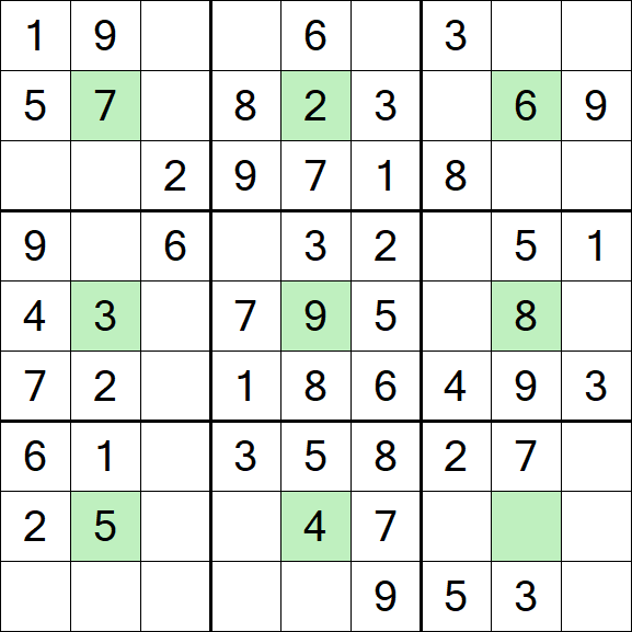 Center Dot Sudoku - Simple