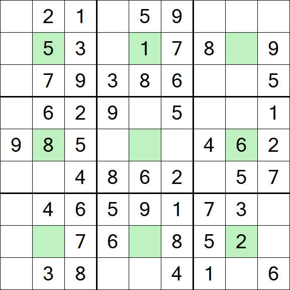 Center Dot Sudoku - Einfach