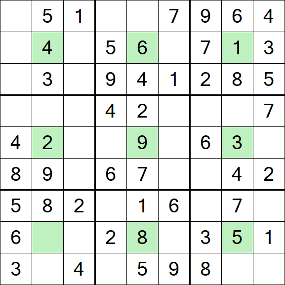 Center Dot Sudoku - Einfach