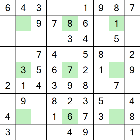 Center Dot Sudoku - Einfach