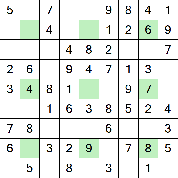 Center Dot Sudoku - Fácil