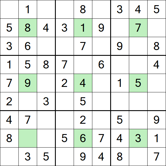 Center Dot Sudoku - Fácil