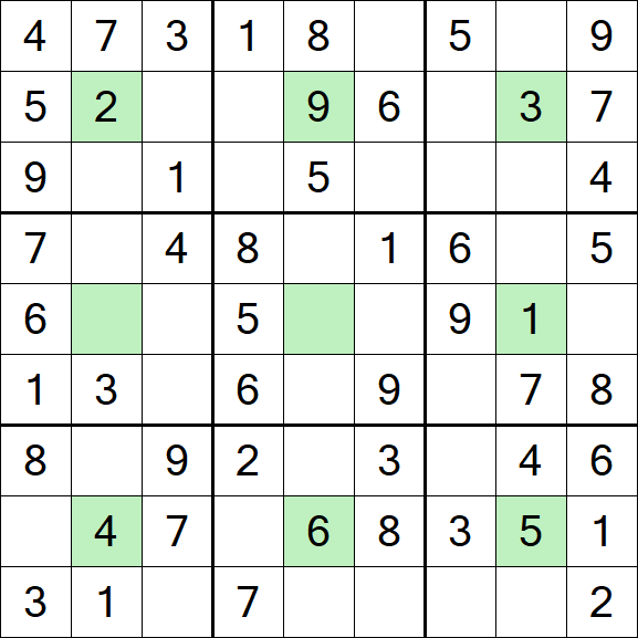 Center Dot Sudoku - Fácil