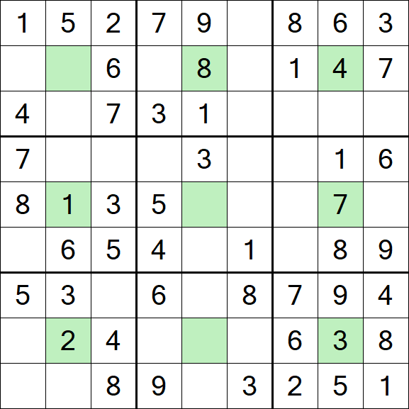 Center Dot Sudoku - Fácil