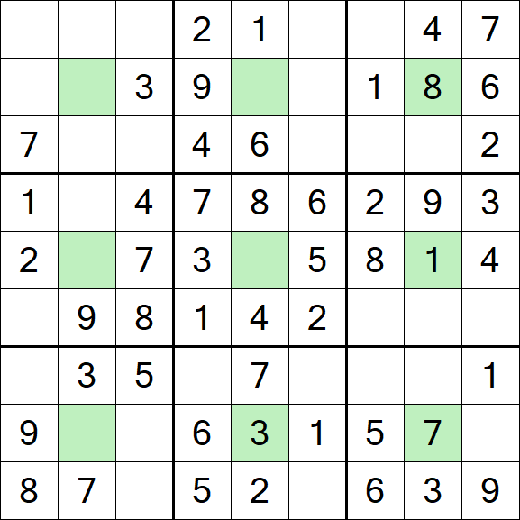 Center Dot Sudoku - Fácil