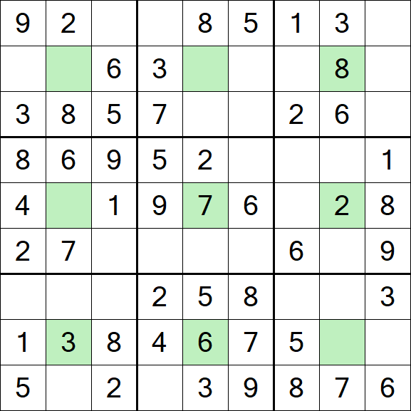 Center Dot Sudoku - Fácil