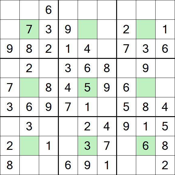 Center Dot Sudoku - Fácil