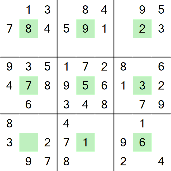 Center Dot Sudoku - Fácil