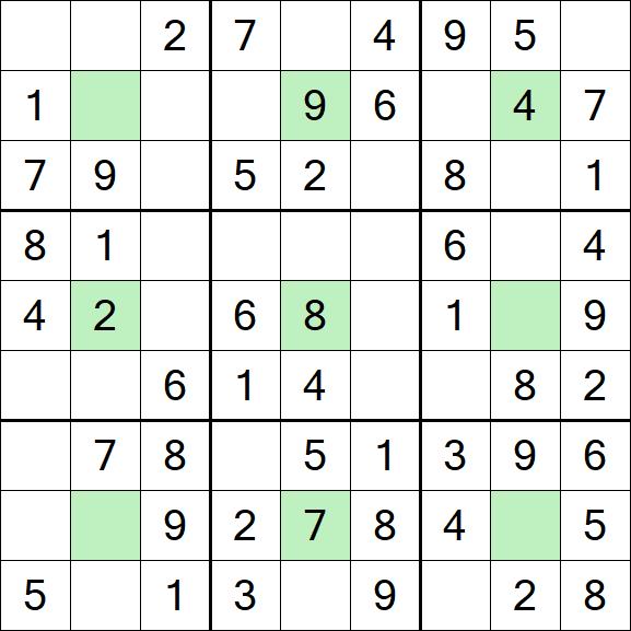 Center Dot Sudoku - Fácil