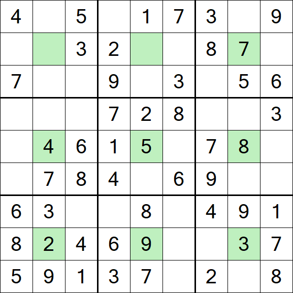 Center Dot Sudoku - Simple