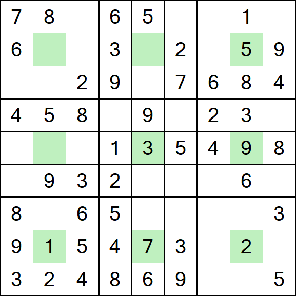 Center Dot Sudoku - Simple